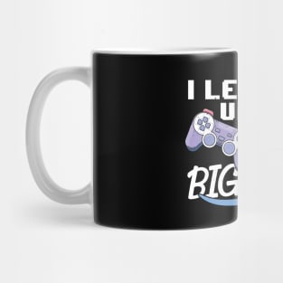 I Leveled Up To Big Bro, Gamer New Brother Mug